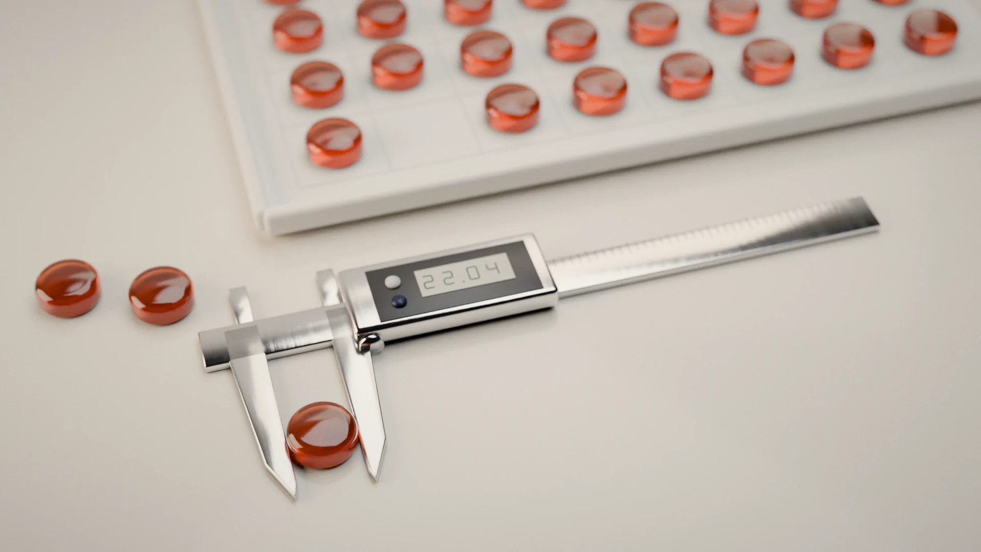 Gummies measured during inspection